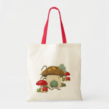 Tote bag mushrooms