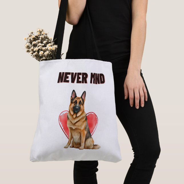 Tote Bag Never mind (Close Up)