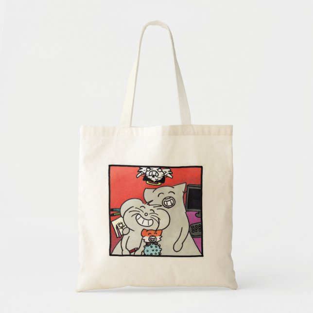 Tote Bag “Portrait of Ragnagna family " (Front)