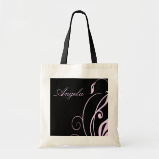 Tote Bag - Pretty in Pink Swirl