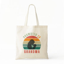 Tote Bag- Promoted to Grandma