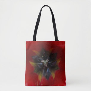 Tote Bag Red & Black