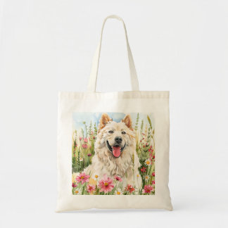 Tote Bag – Samoyed Canvas Dog Lover Bag