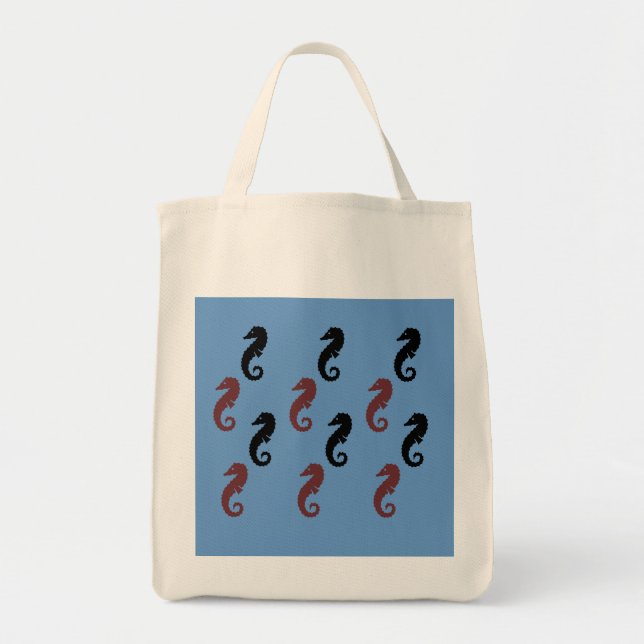Tote Bag - Sea Horses (Front)