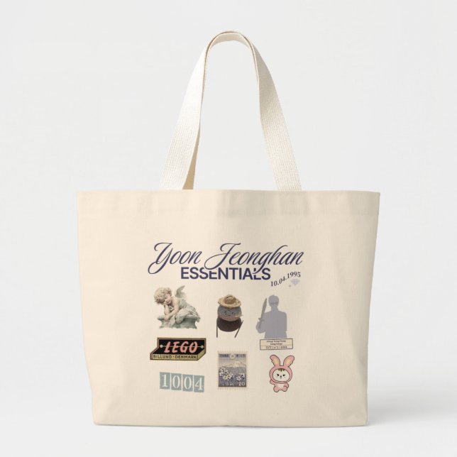 Tote Bag Seventeen Jeonghan - Kpop merch (Front)