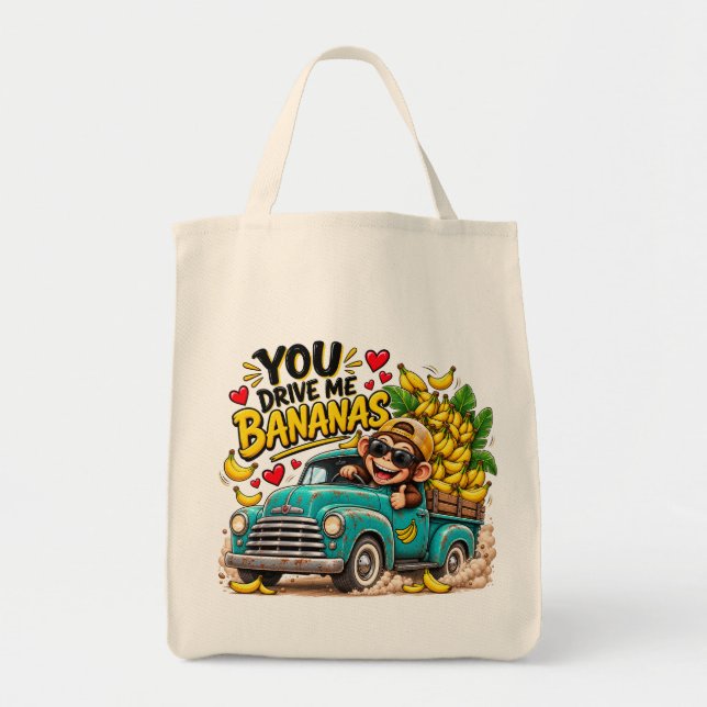 Tote Bag Shopping Bags Funny Gift (Front)