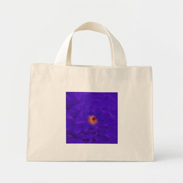 Tote Bag Sword Flower Purple Multiply (Front)