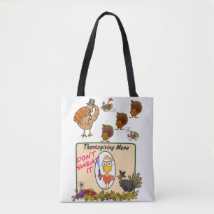 Tote bag thanksgiving