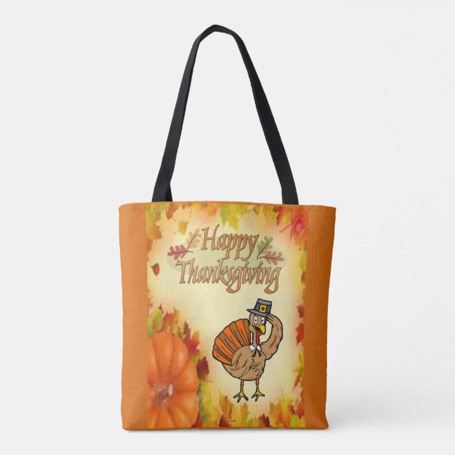 Tote bag thanksgiving (Back)