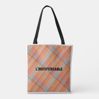 Tote Bag The Essential - Madras Pattern
