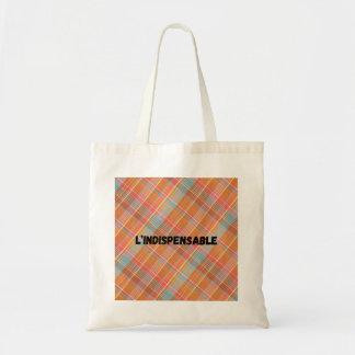 Tote Bag The Essential - Madras Pattern