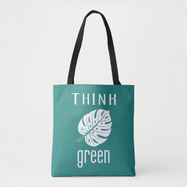 Tote bag THINK GREEN (Front)