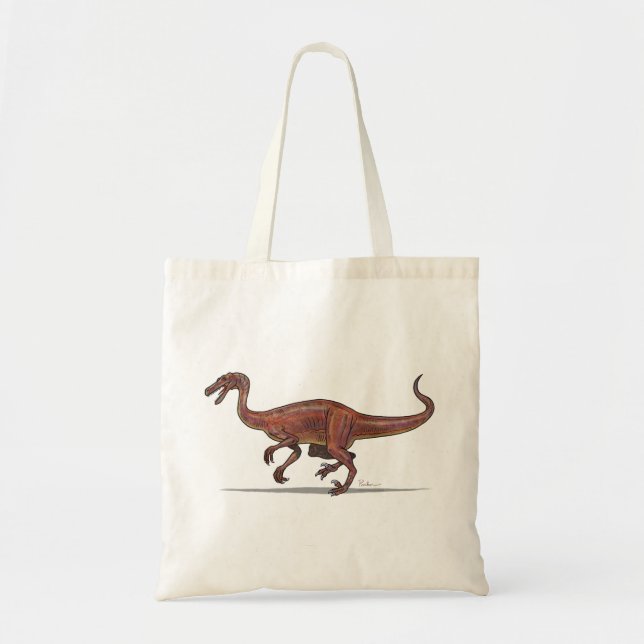 Tote Bag Troodon Dinosaur (Front)