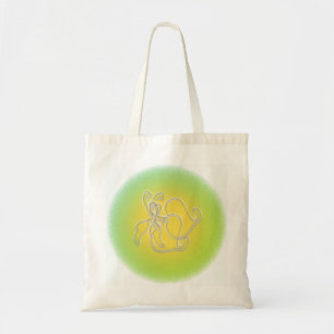 Tote Bag - Two Etched Look Leaves