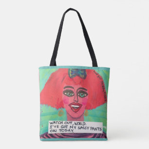 Tote bag- Watch out world! I've Bag