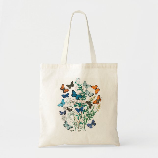 Tote Bag with Butterfly (Front)