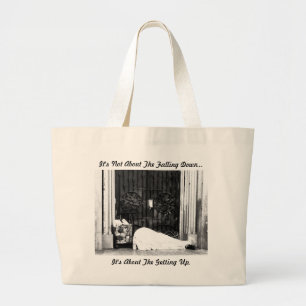 Tote Bag with inspirational quote.