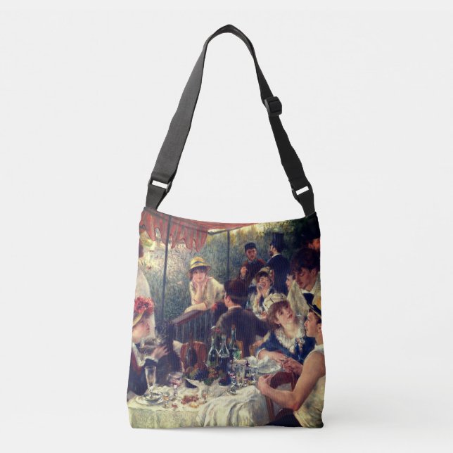 Tote Bag with Renoir's Luncheon Party (Front)