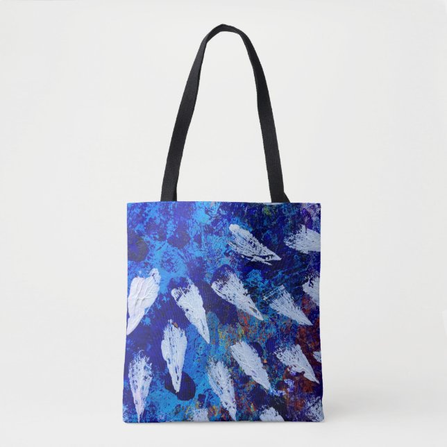 Tote Bag with Skyburst Design (Front)
