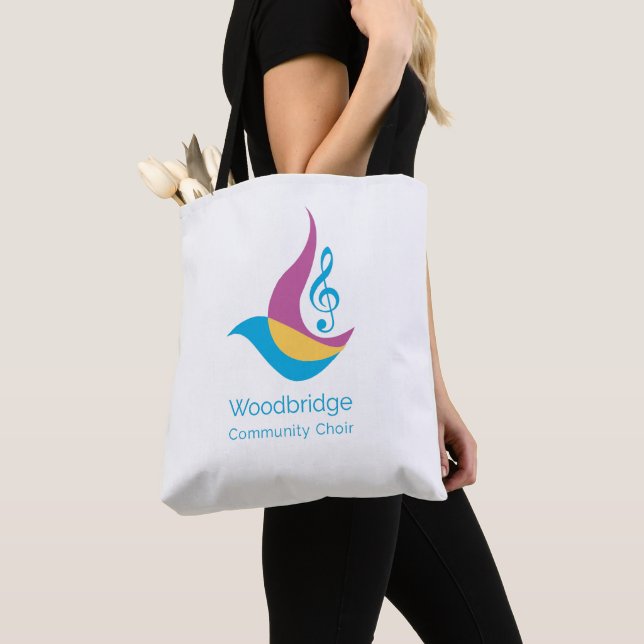 Tote bag - Woodbridge Community Choir (Close Up)