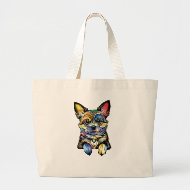 Tote Bags dog's lovers for women (Front)