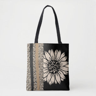 Tote bags: Sunflower Safari Bag