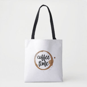 Tote coffee time bag