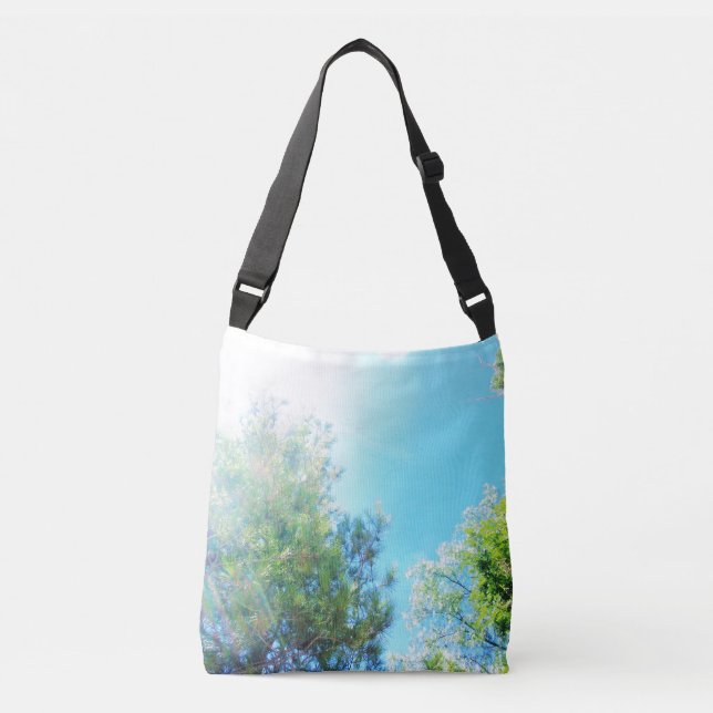 Tote cross over bag art design style (Front)