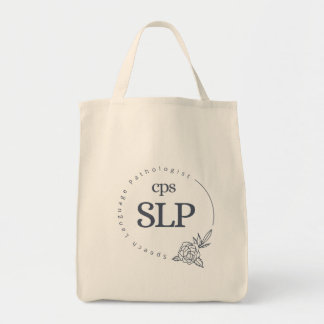 Tote - Dark Floral Logo