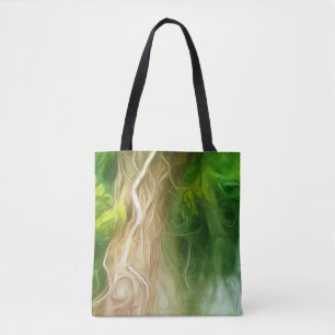 Tote Dream Light Green Tree Bag