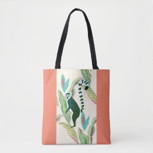 Tote Epaule Wildlife Friendship SOS Lemur Bag