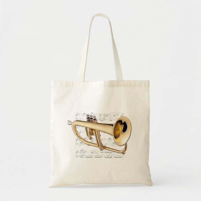 Tote - Flugelhorn and sheet music Bag (Front)