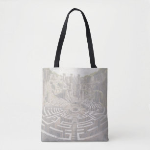 Tote (heavyweight) – LABYRINTH (alabaster)