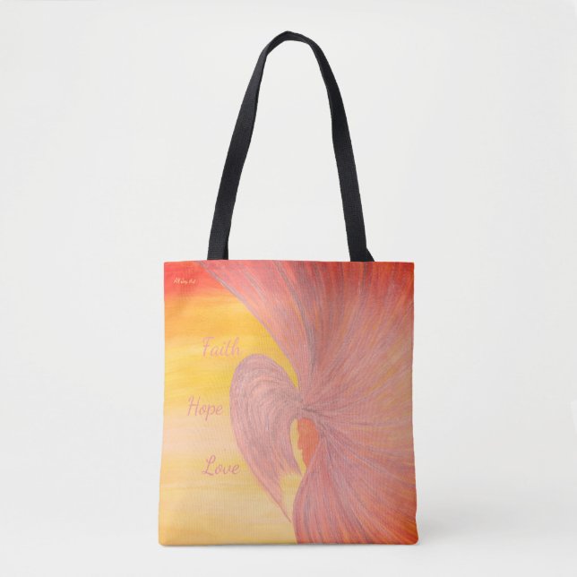 Tote - "Hopeful" by All Joy Art (Front)