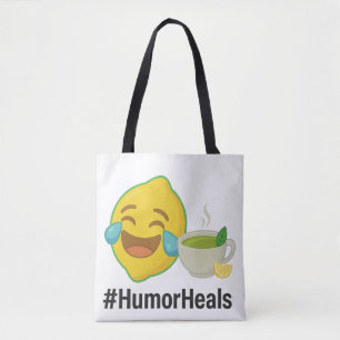Tote Humour Heals LemonHead Bag