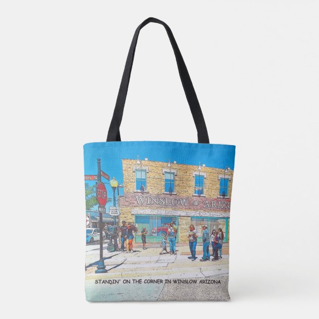 TOTE OF STANDIN' ON THE CORNER (Back)