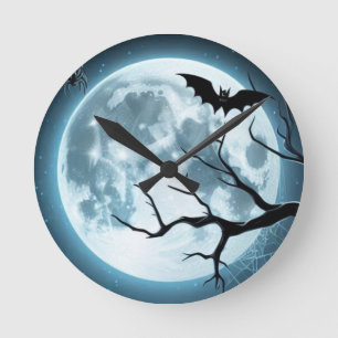 Tote Round Clock