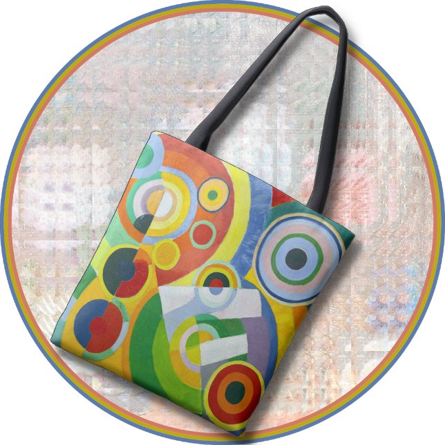 TOTE - "Rythme" - Abstract Art Image Bag (Creator Uploaded)