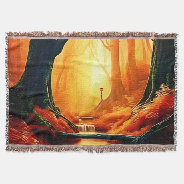 Tote Throw Blanket (Front)