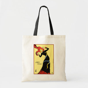 Tote: Toulouse Lautrec - Jane Avril Tote Bag
