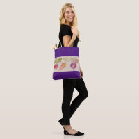 Tote - Watercolor Radish, Carrot, Beet