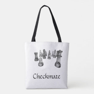 Tote with checkmate bag