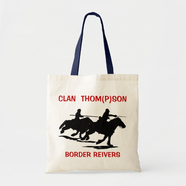 Tote with Clan Thom(p)son and Border Reivers (Front)