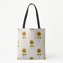 Tote with Sunflowers