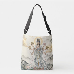 ToteGautam Buddh Divine Art Tote Bag - Spiritual D