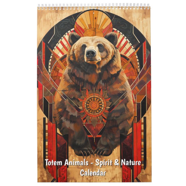 Totem Animals Calendar – Spirit & Nature (Cover)