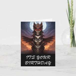 totem birthday card