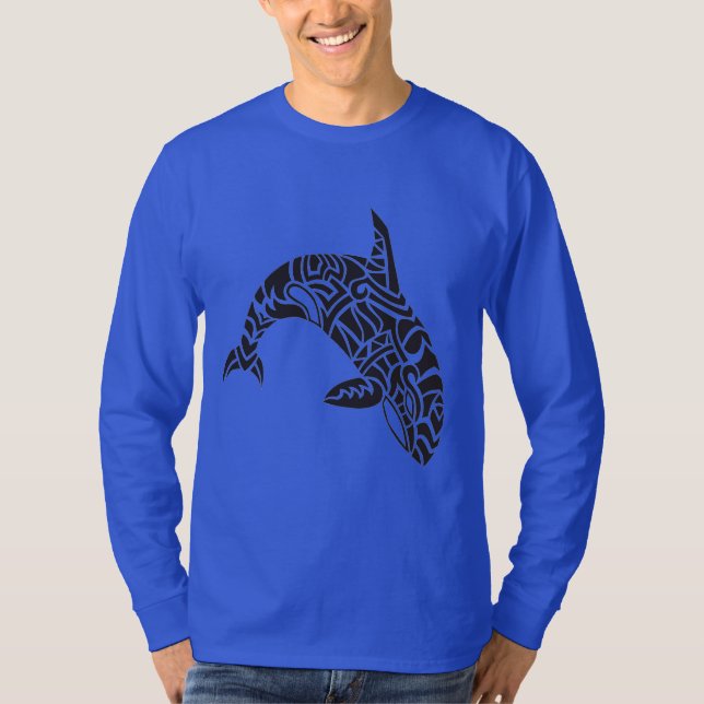 Totem Orca Long Sleeve T-Shirt (Front)