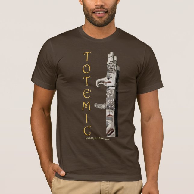 TOTEM POLE ART T-Shirt (Front)