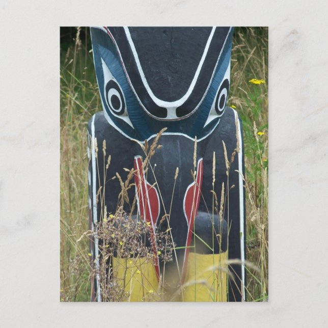 Totem Pole base Postcard (Front)